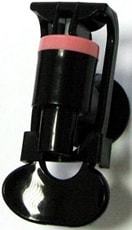 Фото крана для кулера ⁠черного с внутренней резьбой на горячую воду